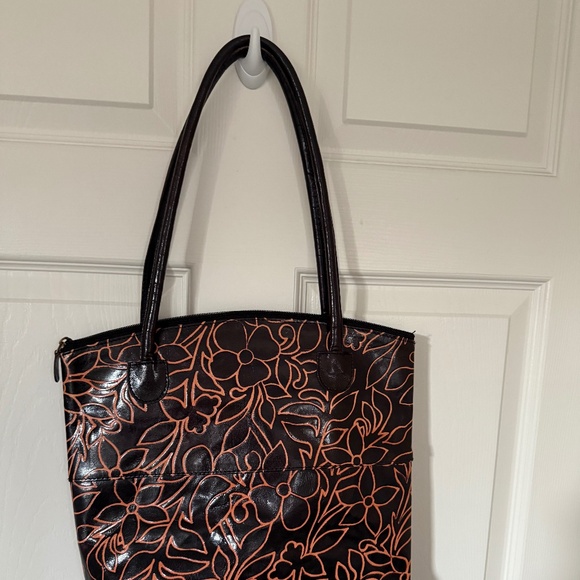 Unique leather tote bag - Picture 3 of 8